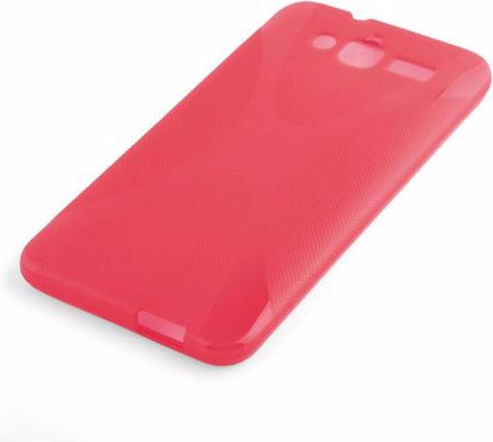 Actual product image Cadorabo TPU X-Line Cover (Huawei Ascend GX1)