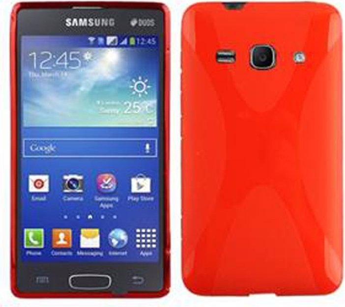 Produktbild Cadorabo TPU X-Line Cover (Samsung Galaxy Ace 3)