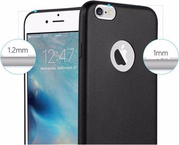 Actual product image Cadorabo TPU Matt Metallic Cover (Apple iPhone 6 Plus)