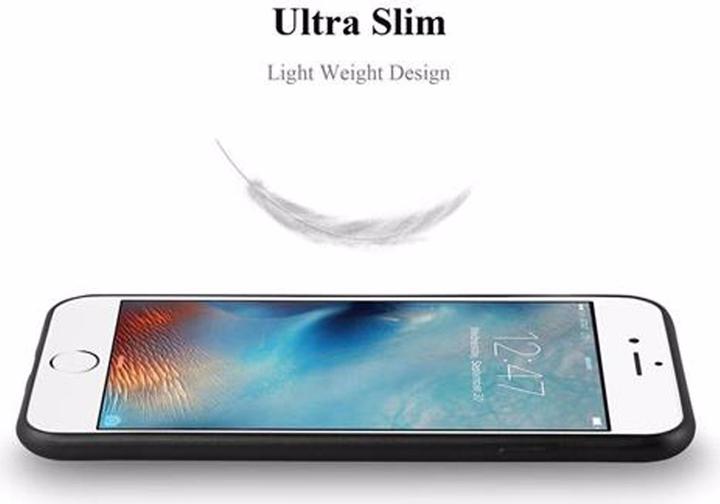 Actual product image Cadorabo TPU Matt Metallic Cover (Apple iPhone 6 Plus)