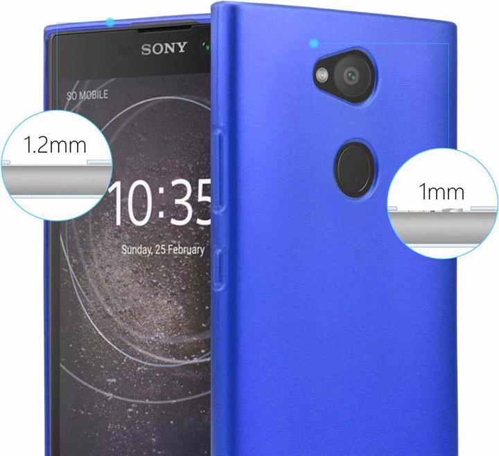 Productafbeelding Cadorabo TPU matte metalen hoes (Xperia L2)