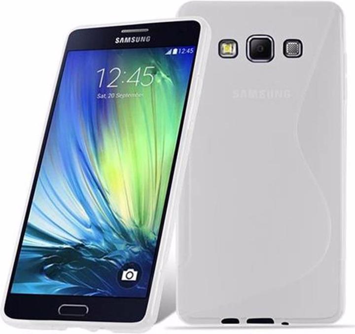 Actual product image Cadorabo TPU S-Line Cover (Samsung Galaxy A7)