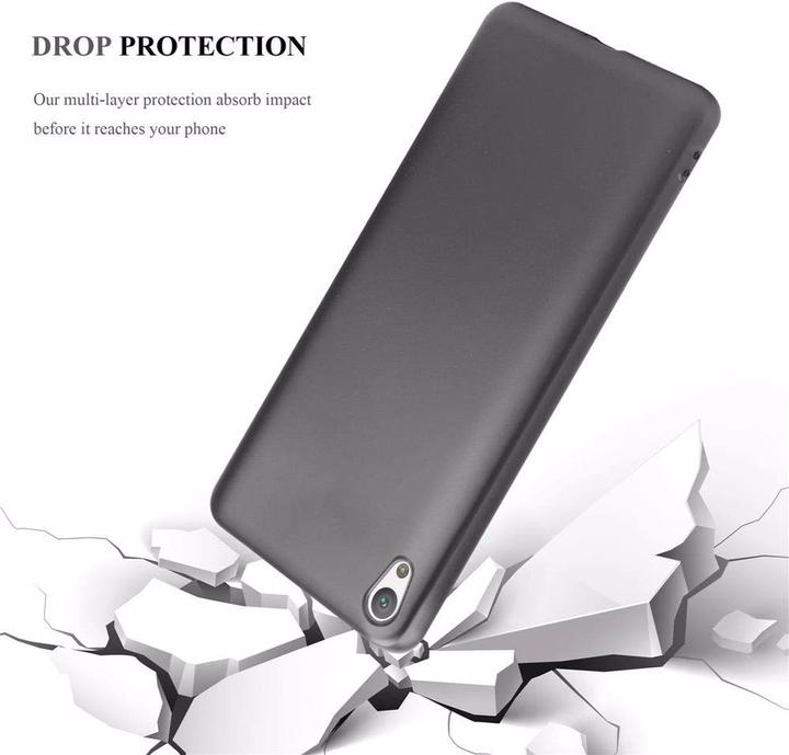 Productafbeelding Cadorabo TPU matte metalen hoes (Sony Xperia E5)