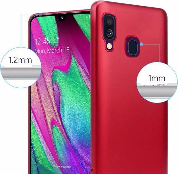 Image du produit Cadorabo Couverture métallique mate TPU (Samsung Galaxy A40)
