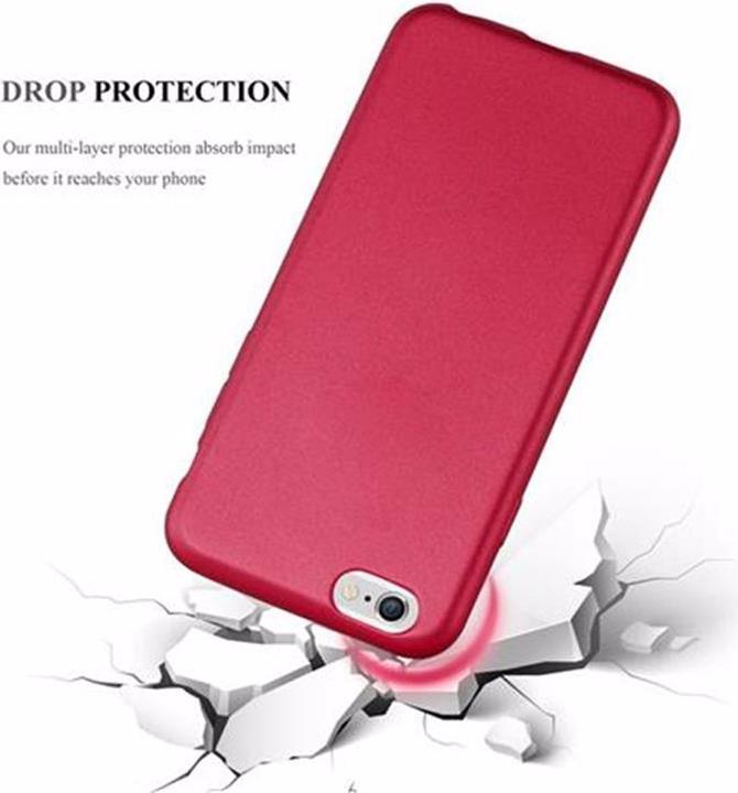 Produktbild Cadorabo TPU Matt Metallic Cover (Apple iPhone 6)