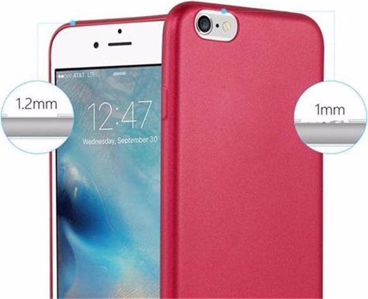 Produktbild Cadorabo TPU Matt Metallic Cover (Apple iPhone 6)