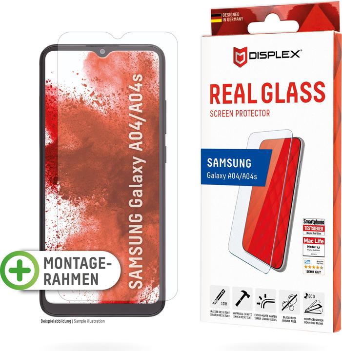 Displex Real Glass, 2D Panzerglas (1 pièce(s), Samsung Galaxy A04S, Samsung Galaxy A04)