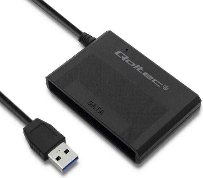 Qoltec Hard Drive Adapter USB 3.0 HDD/SSD (SATA, USB 3.0)