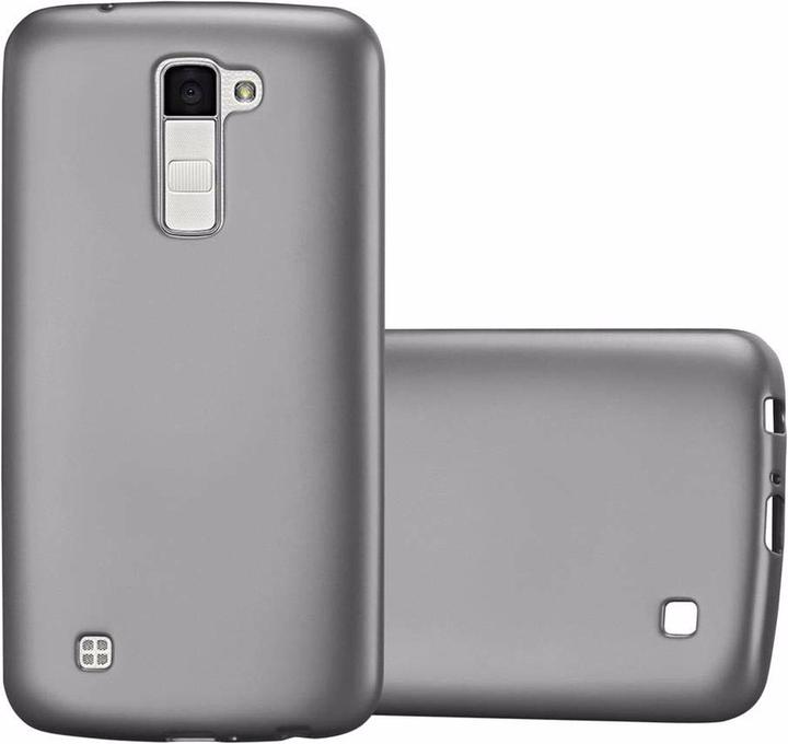 Productafbeelding Cadorabo TPU matte metalen hoes (LG K10)
