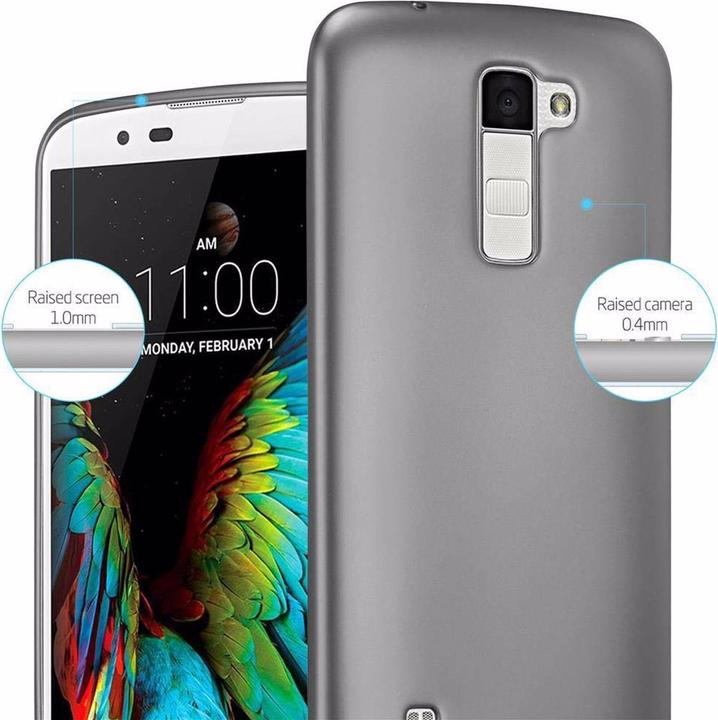 Productafbeelding Cadorabo TPU matte metalen hoes (LG K10)