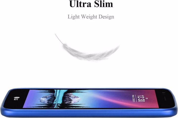 Productafbeelding Cadorabo TPU matte metalen hoes (LG K4)