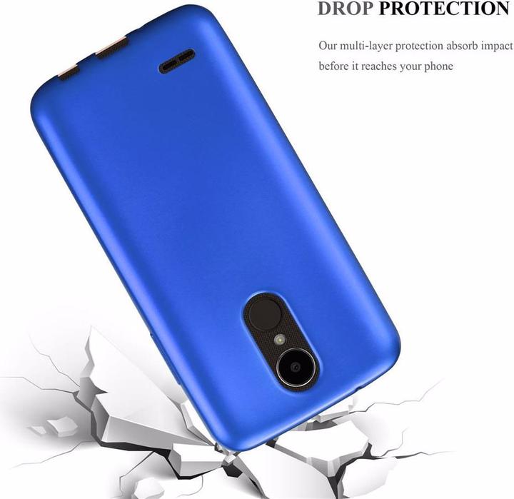 Productafbeelding Cadorabo TPU matte metalen hoes (LG K4)