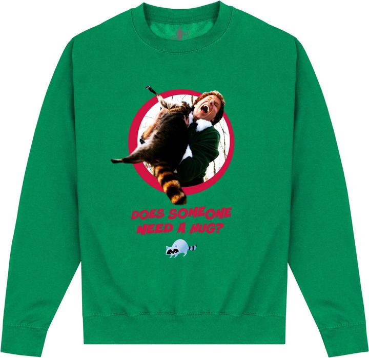 Elf Need A Hug Sweatshirt weihnachtliches Design (S)