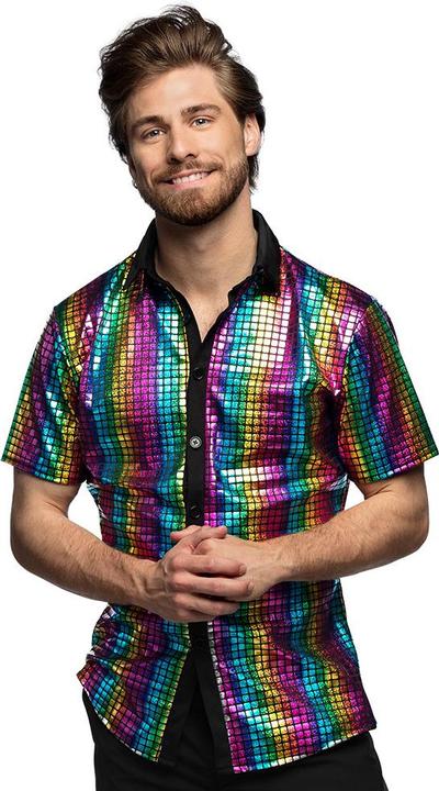 Produktbild Boland Hemd Disco Diamond Regenbogen (XL)