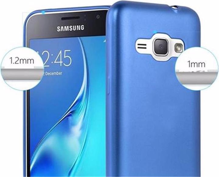 Image du produit Cadorabo Couverture métallique mate TPU (Samsung Galaxy J1 (2016))