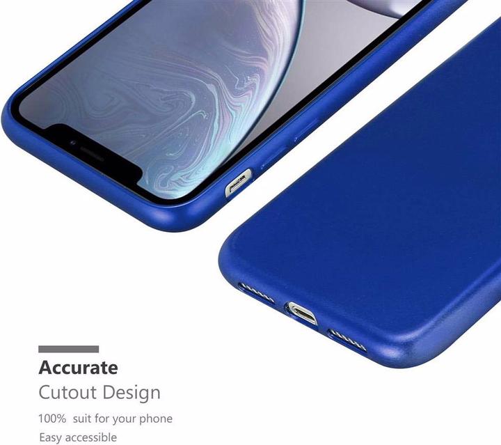 Image du produit Cadorabo Couverture métallique mate TPU (Apple iPhone XR)