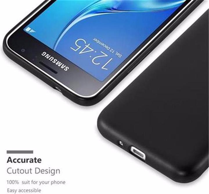 Image du produit Cadorabo Couverture métallique mate TPU (Samsung Galaxy J1 (2016))