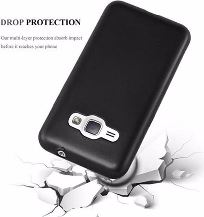Image du produit Cadorabo Couverture métallique mate TPU (Samsung Galaxy J1 (2016))