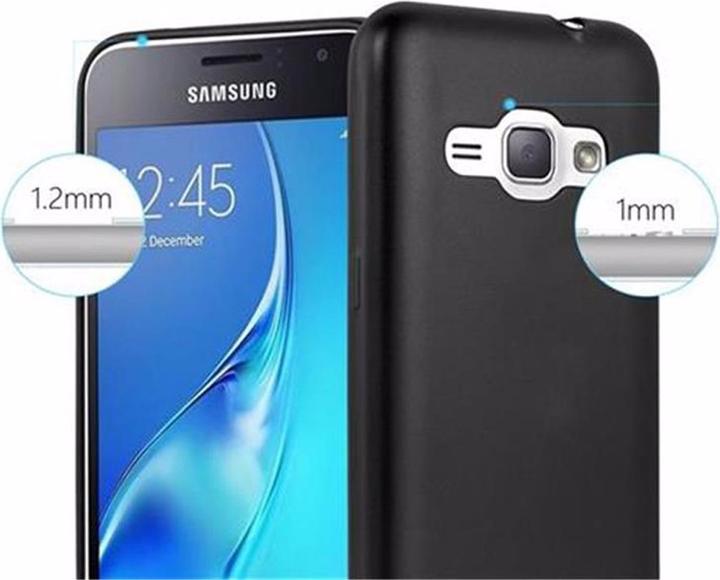 Image du produit Cadorabo Couverture métallique mate TPU (Samsung Galaxy J1 (2016))