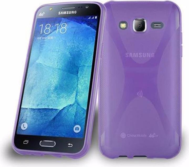 Produktbild Cadorabo TPU X-Line Cover (Samsung Galaxy J5 (2015))