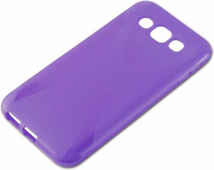 Actual product image Cadorabo TPU X-Line Cover (Samsung Galaxy E5)