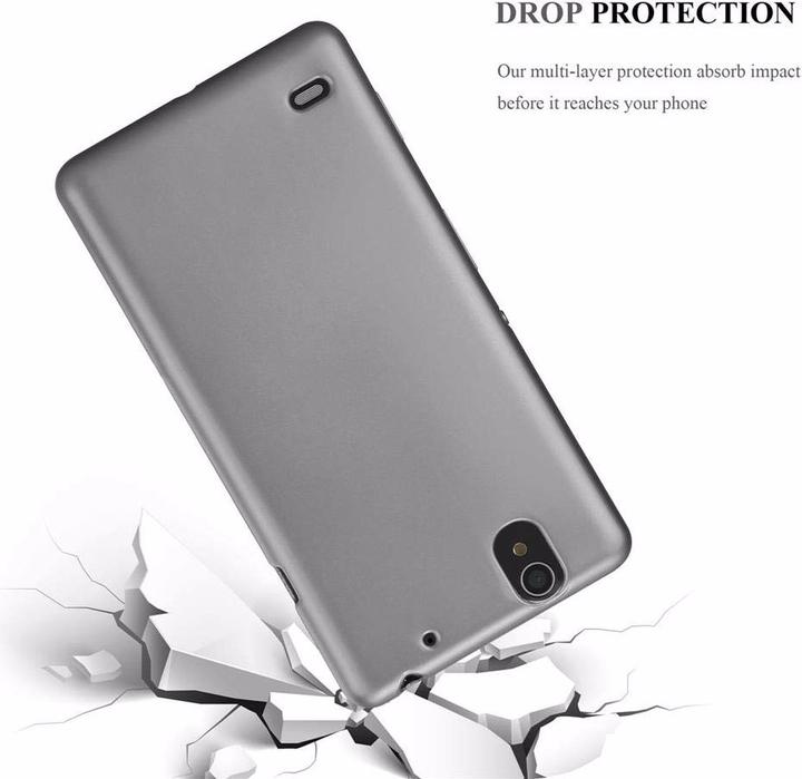 Image du produit Cadorabo Couverture métallique mate TPU (Sony Xperia C4)