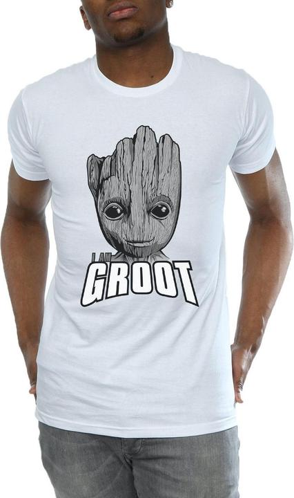 Produktbild Guardians Of The Galaxy Groot Face TShirt (XL)