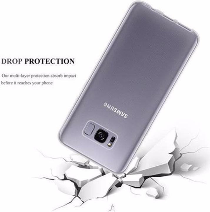 Actual product image Cadorabo TPU Ultra Slim AIR Cover (Samsung Galaxy S8+)