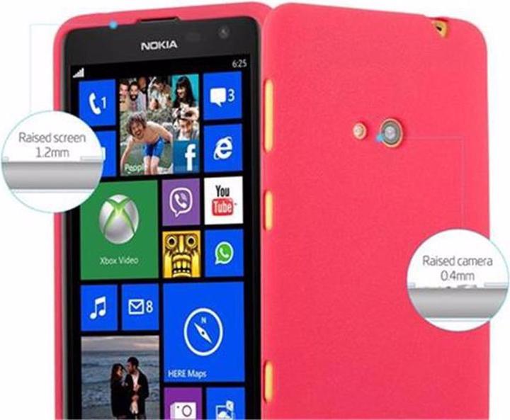 Actual product image Cadorabo TPU Frosted Cover (Nokia Lumia 625)