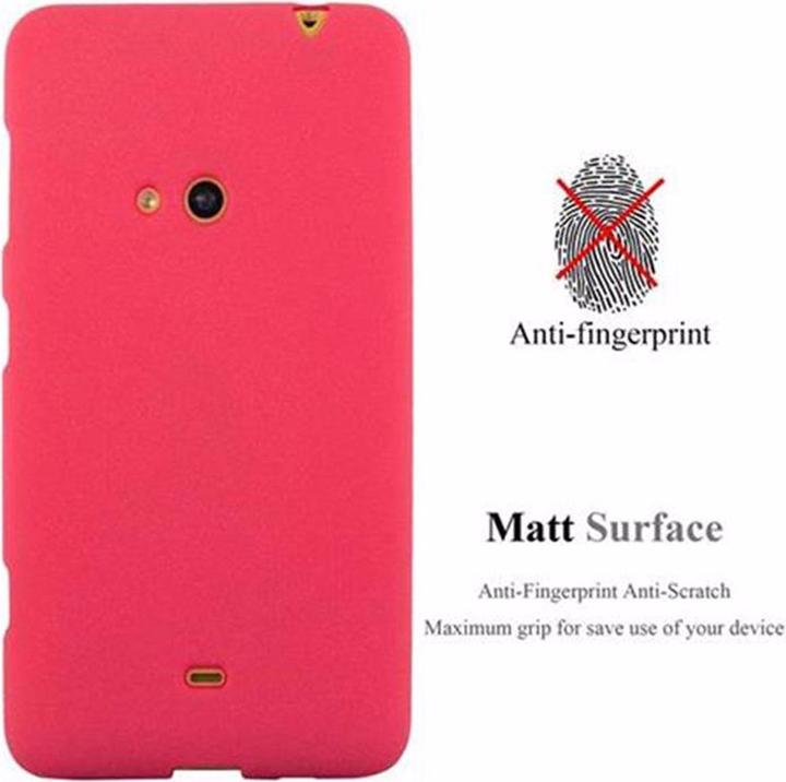 Actual product image Cadorabo TPU Frosted Cover (Nokia Lumia 625)