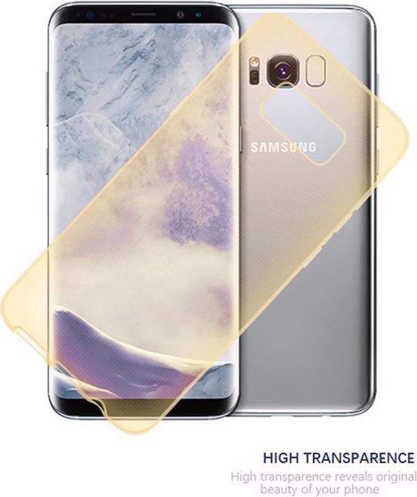 Actual product image Cadorabo TPU Ultra Slim AIR Cover (Samsung Galaxy S8+)
