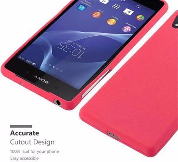 Produktbild Cadorabo TPU Frosted Cover (Sony Xperia Z2)