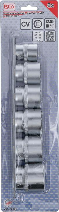 Actual product image BGS Socket spanner socket set (32 mm, 24 mm, 33 mm, 34 mm, 27 mm, 31 mm, 35 mm, 26 mm, 37 mm, 30 mm, 38 mm, 28 mm, 29 mm, 25 mm, 36 mm)