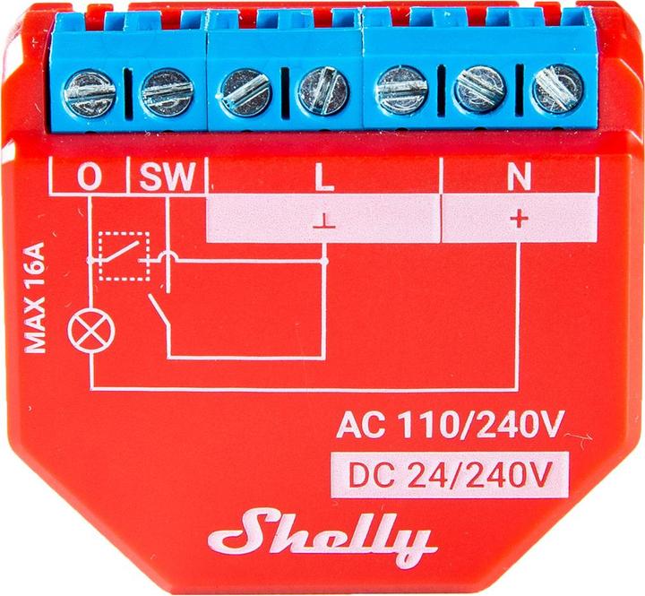 Shelly Plus 1PM (Schaltaktor)