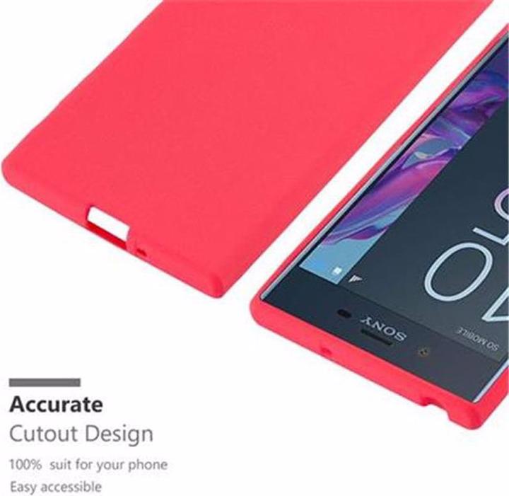Produktbild Cadorabo TPU Frosted Cover (Sony Xperia XZ)