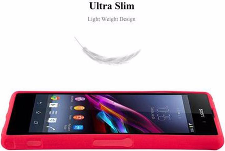 Actual product image Cadorabo TPU Frosted Cover (Sony Xperia Z1 Compact)