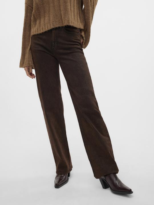Actual product image Vero Moda VMTESSA Hohe Taille Weiter Beinschnitt Jeans Weit geschnitten (W29/L32)
