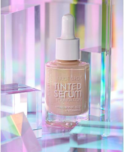 Actual product image Catrice Nude Drop Tinted Serum Foundation (040N)