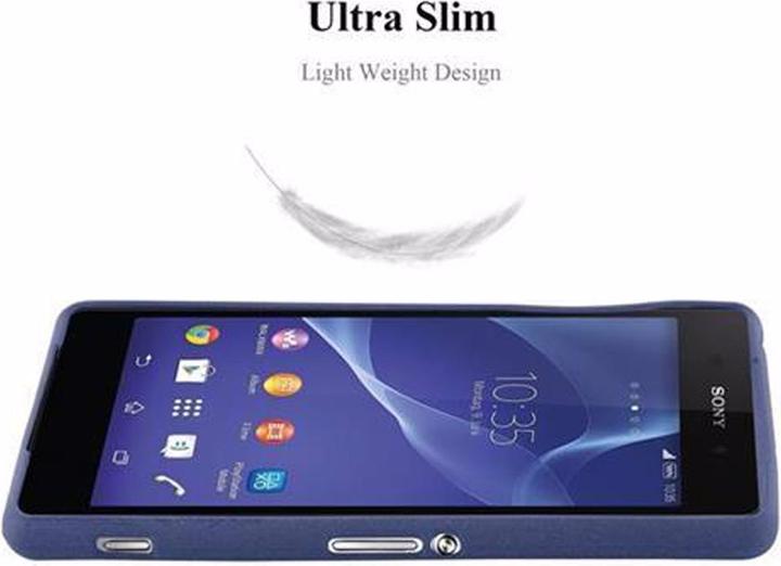 Actual product image Cadorabo TPU Frosted Cover (Sony Xperia Z1)
