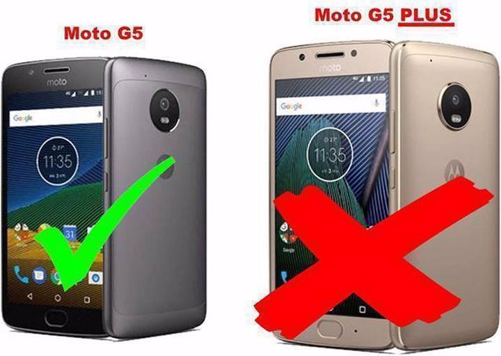 Image du produit Cadorabo Couverture TPU givrée (Motorola Moto G5)