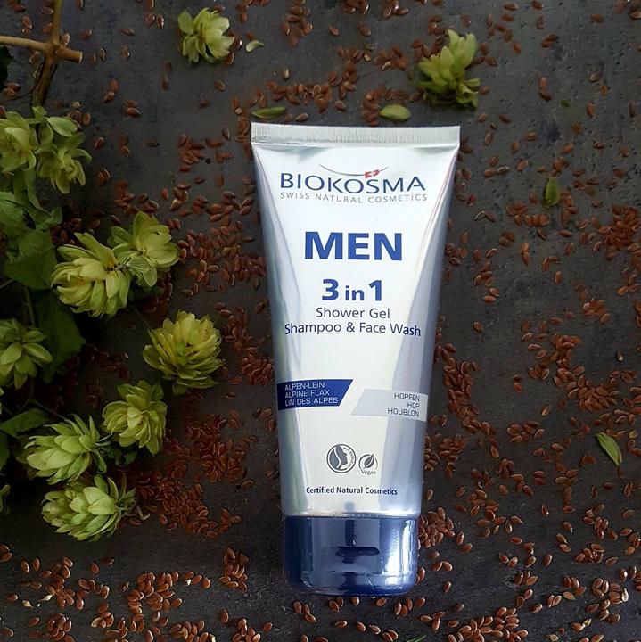 Immagine prodotto Biokosma Men 3IN1 Shampoo e Gel Doccia (200 ml, Shampoo liquido)