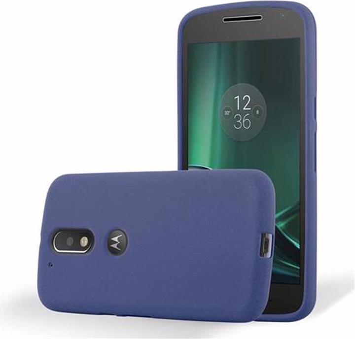 Actual product image Cadorabo TPU Frosted Cover (Motorola Moto G4 Plus, Motorola Moto G4)