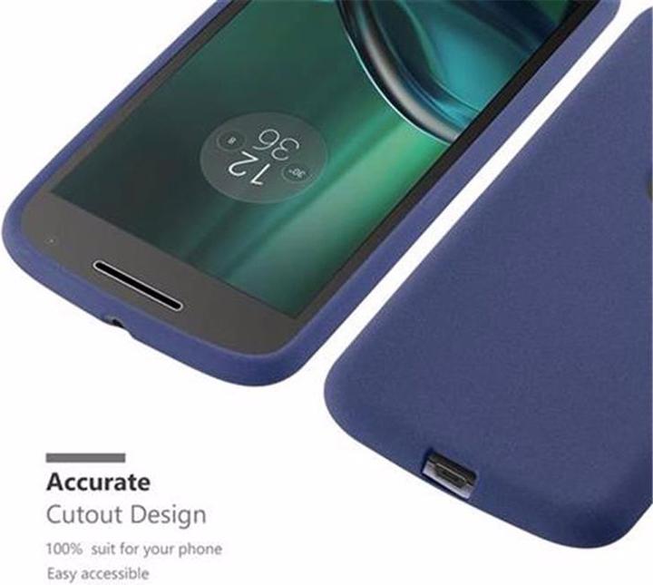 Actual product image Cadorabo TPU Frosted Cover (Motorola Moto G4 Plus, Motorola Moto G4)