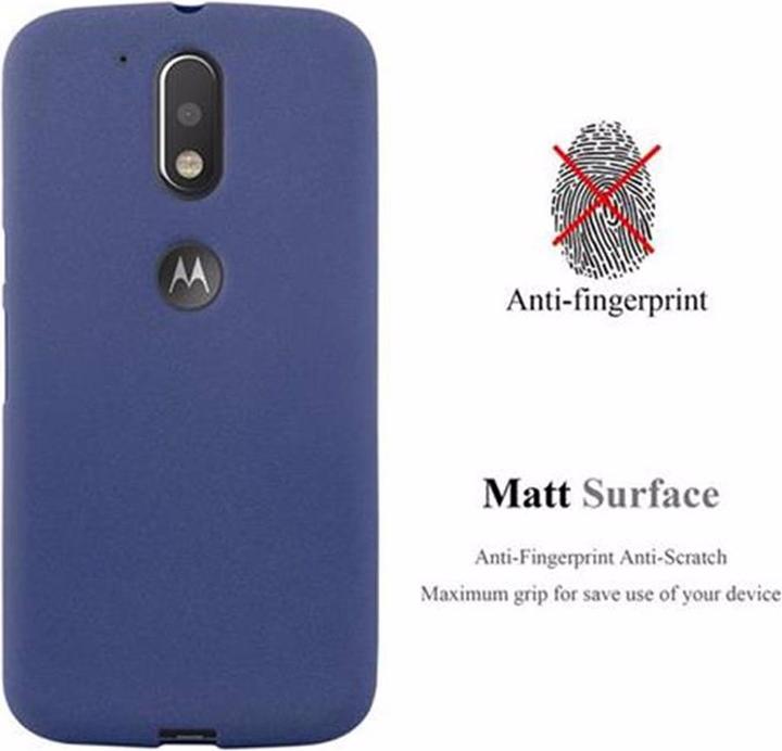 Actual product image Cadorabo TPU Frosted Cover (Motorola Moto G4 Plus, Motorola Moto G4)