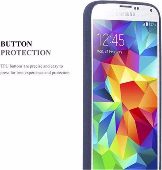 Produktbild Cadorabo TPU Frosted Cover (Samsung Galaxy S5, Samsung Galaxy S5 Neo)
