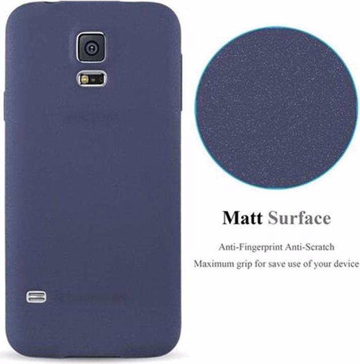Produktbild Cadorabo TPU Frosted Cover (Samsung Galaxy S5, Samsung Galaxy S5 Neo)