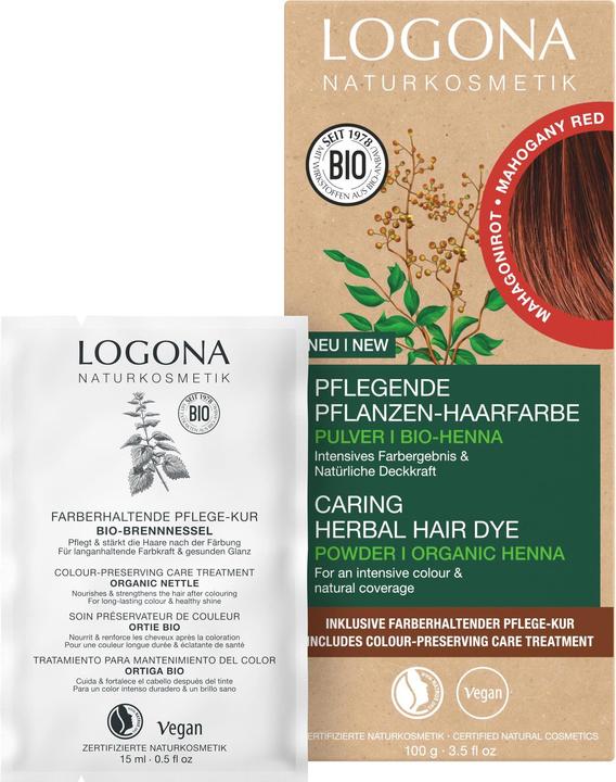 Actual product image Logona Hair color (050 Mahogany)