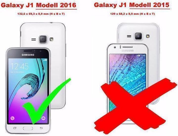 Image du produit Cadorabo Couverture TPU brossé (Samsung Galaxy J1 (2016))