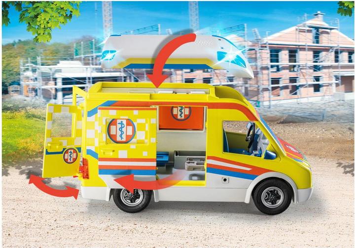 Immagine prodotto Playmobil 71202 Ambulanza con luci e suoni (71202, Playmobil City Life)