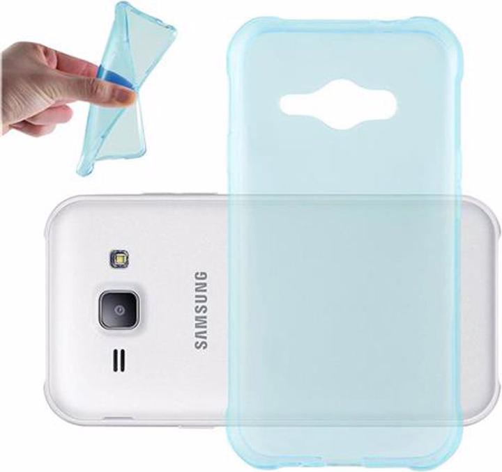 Actual product image Cadorabo TPU Ultra Slim AIR Cover (Samsung Galaxy J1 Ace)